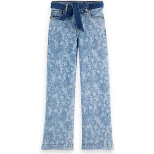 Scotch & Soda The Wave Wide Leg Spijkerbroek