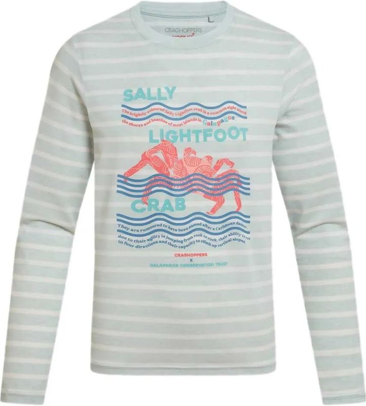 T-Shirt - Gestreept - Gerecycled Polyester - Anti-Insecten