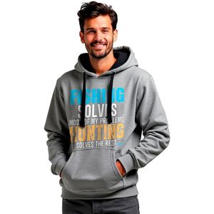 Kruskis Fishing Solves Two-colour Hoodie