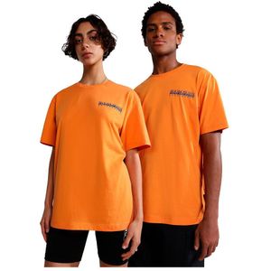 Napapijri S-bolivar Short Sleeve T-shirt Oranje L Man