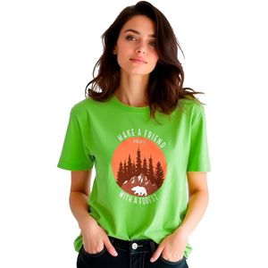 Kruskis Make A Friend T-shirt Met Korte Mouwen