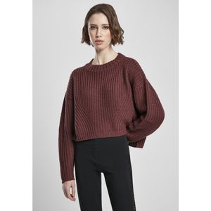 Urban Classics Sweater Wide Oversize (big ) Rood 3XL Vrouw