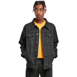 Urban Classics Organic Basic Denim Jacket Zwart M Man