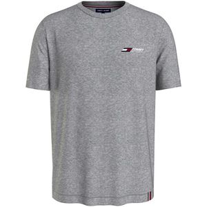 Tommy Hilfiger Essential Small Logo Short Sleeve T-shirt Grijs S Man