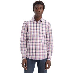 Levi´s ® Battery Housemark Slim Long Sleeve Shirt Veelkleurig 2XL Man