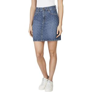 Pepe Jeans - Mini Hoge Taille Denim Rok