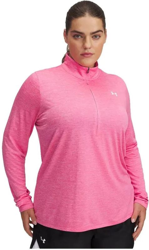 Under Armour - Tech Twist Plus - Sweatshirt - Halve Rits - Sneldrogend - Vochtafvoerend