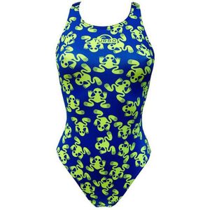 Turbo Ranitas Flour 2015 Swimsuit Geel,Blauw 4XL Vrouw