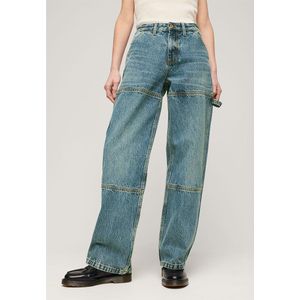 Superdry Mid Rise Denim Carpenter Broek