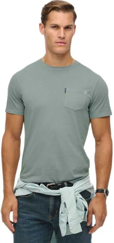 Washed Slate Grey - T-shirt - Korte Mouwen - Relaxed Pasvorm