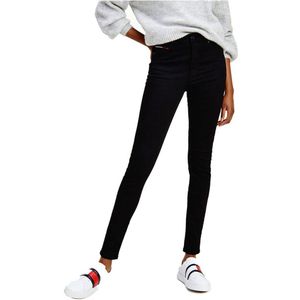 Tommy Jeans Sylvia High Rise Super Skinny Jeans Zwart 30 / 30 Vrouw