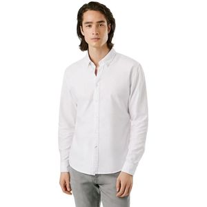 Pepe Jeans - PM3090816 - Overhemd - Blauw - Casual - Katoen - Lange Mouwen