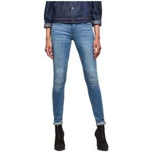 G-star Lynn Mid Skinny Jeans Refurbished Blauw 29 Vrouw