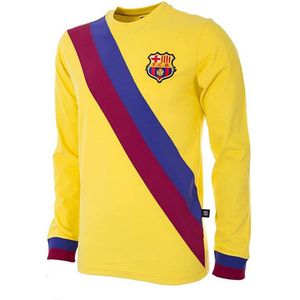 BarÇa Fc Barcelona 1974-75 Retro Langemouw Away T-shirt