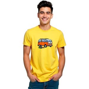 Kruskis Hippie Van Climbing T-shirt Met Korte Mouwen