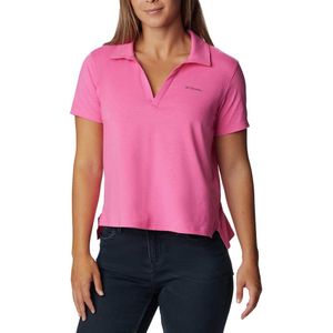 Columbia Sun Trek™ Short Sleeve Polo Roze S Vrouw