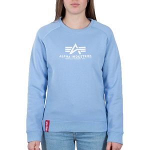 Alpha Industries New Basic Sweatshirt Blauw M Vrouw