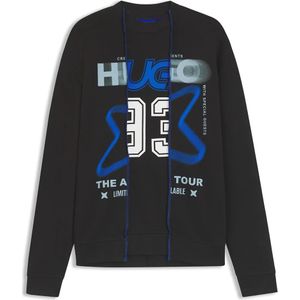 Hugo Nesicrew 10266045 01 Blue Sweatshirt