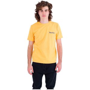 Hurley Evd Recycled Lowers Puff Short Sleeve T-shirt Geel M Man