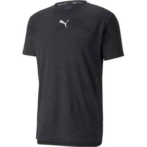 Puma Vent Short Sleeve T-shirt Zwart M Man