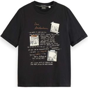 Scotch & Soda 174821 Short Sleeve T-shirt Grijs L Vrouw