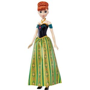 Frozen Disney Anna Musical Doll Groen