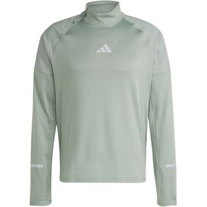 Adidas Ultimate Hi Vis Reflective Sweatshirt Met Halve Rits