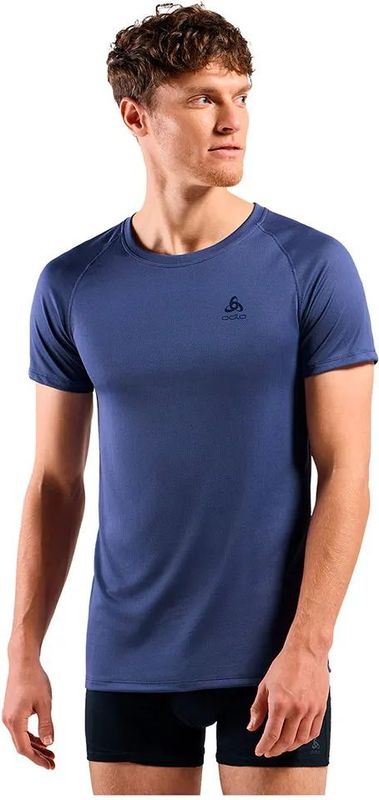 Odlo - Active F-dry Light - T-shirt - Zwart - Gerecycled Polyester