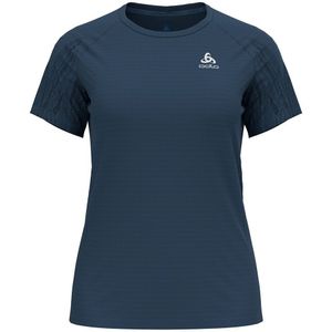 Odlo Essential Imprime T-shirt Met Korte Mouwen