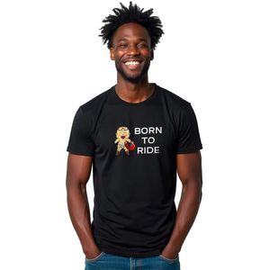 Kruskis Born To Ride T-shirt Met Korte Mouwen
