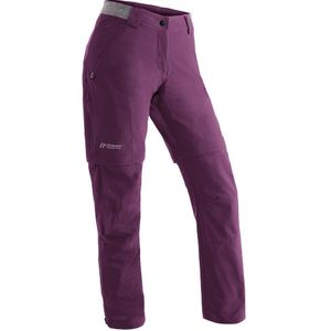 Maier Sports Norit Zip 2.0 W Pants Paars L / Regular Vrouw