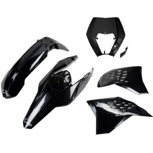 Ufo Ktm Exc/exc-f 2009-2011 With Headlight Ktkit520-001 Plastic Set