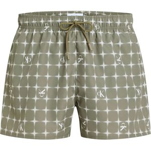 Calvin Klein Jeans - Drawstring-print Zwembroek - Multicolor - Polyester