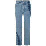 Pepe Jeans - PL204714 - Jeans - Blauw - Taps Toelopend - Hoge Taille - Tie Dye