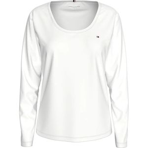 Tommy Hilfiger Uw0uw05228 Lange Mouw Pyjama T-shirt