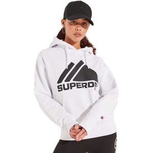Superdry Mountain Sport Mono Hoodie Wit S Vrouw