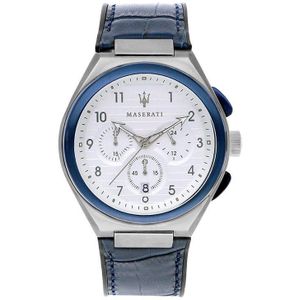 Maserati Triconic 43 Mm R8871639001 Watch Blauw