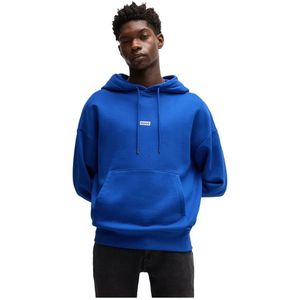 HUGO - Nazardo 10257685 - Hoodie - Blauw - Katoen