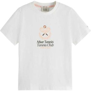 Scotch & Soda 180301 Regular Fit T-shirt Met Korte Mouwen