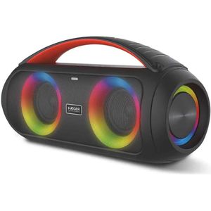 Haeger - Cool Boom - Bluetooth Luidspreker - Zwart - 40W - IPX5 Spatwaterbestendig