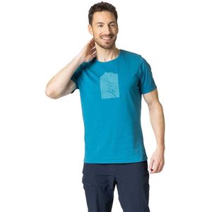 Odlo Crew Nikko Trailhead Short Sleeve T-shirt Blauw M Man