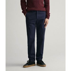 Gant Comfort Super Regular Fit Chino Pants Blauw 33 / 34 Man