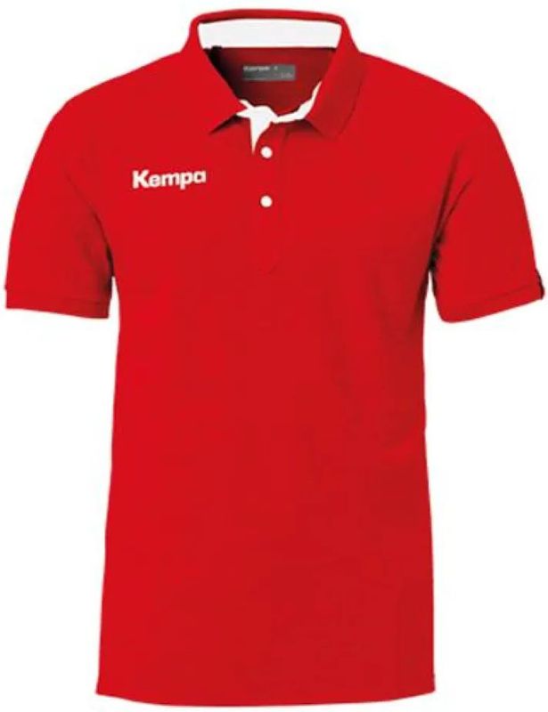 Kempa - Prime - Kinderpolo - Herfst-Winter 2016 - Knopsluiting - Contrastkleurige Kraag