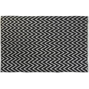 Tapijt DKD Home Decor Zig-zag Tweekleurig Stads (120 x 180 x 1 cm)