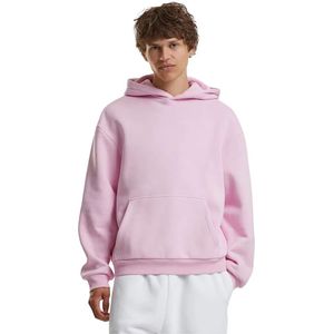 Build Your Brand - Fluffy Hoodie - Hoodie - Grijs - 70% Katoen 30% Polyester, 330 g/m²