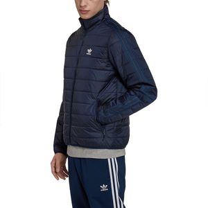 Adidas Originals Padded Stand Collar Puffer Jacket Blauw XS Man
