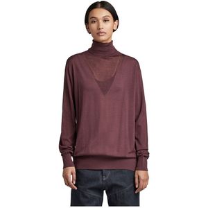 G-star D21961-d166 Roll Neck Sweater Rood 2XS Vrouw