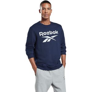 Reebok Identity French Terry Vector Sweatshirt Blauw S Man
