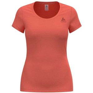 Odlo - Active F Dry Light Eco - T-Shirt - Living Coral - Katoen