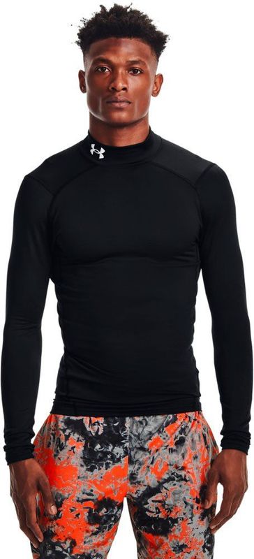 Under Armour Coldgear Armour Comp Mock T-shirt Met Lange Mouwen